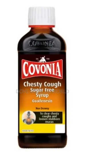 Covonia Chesty Cough Sugar Free Syrup Guaifenesin 150ml