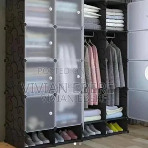 Plastic Quality Wardrobe (4 Column And 3 Column)