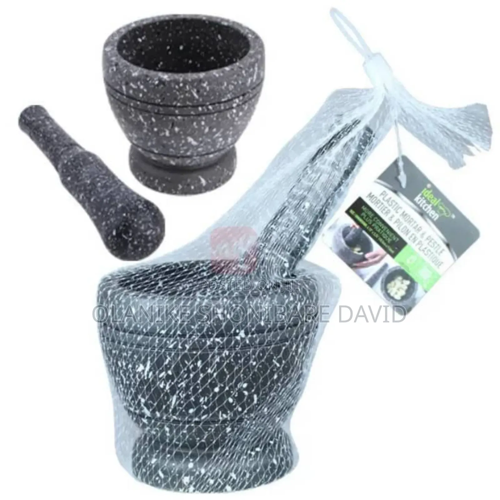 Plastic Mortar and Pestle
