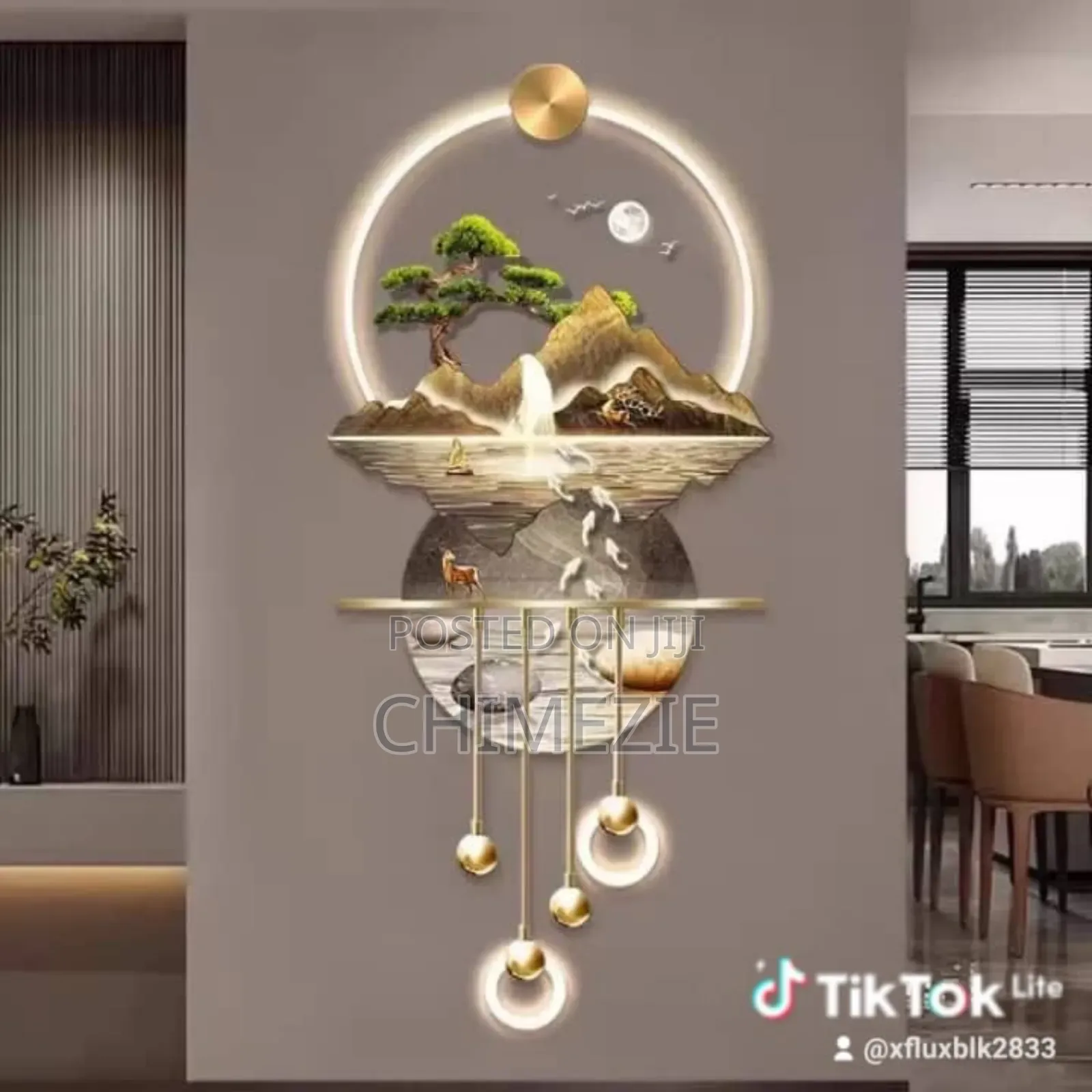 3d Wall Art With Led Lighting.