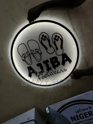 Vibrant Indoor Round Signage