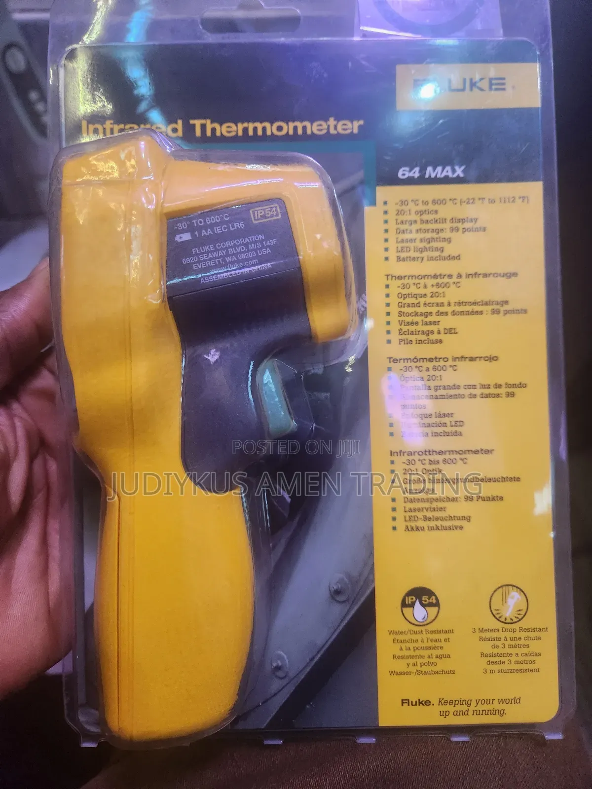 Fluke 64 Max Infarred Thermometer