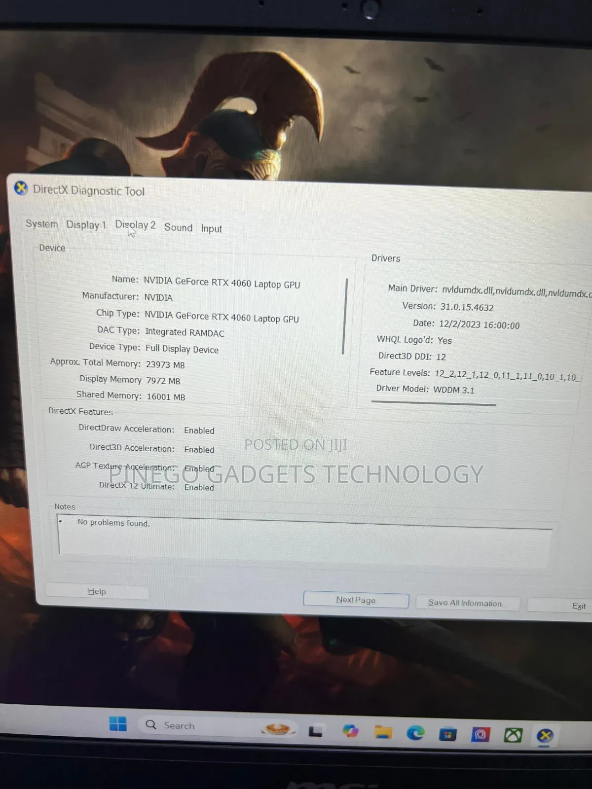 Laptop MSI Katana 15 32GB AMD Ryzen 7 SSD 1T