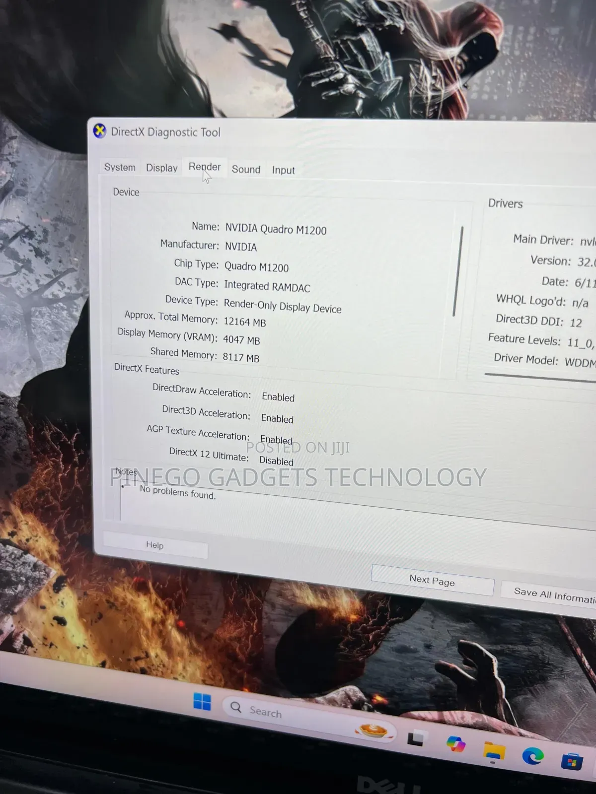 Laptop Dell Precision 5520 16GB Intel Core I7 SSD 256GB
