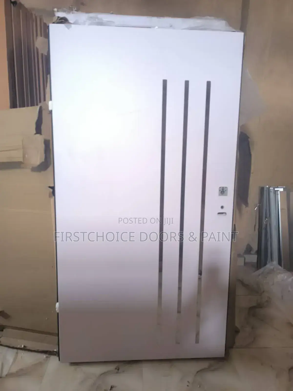 4ft Single Leaf Isreali Silver Line and Plain