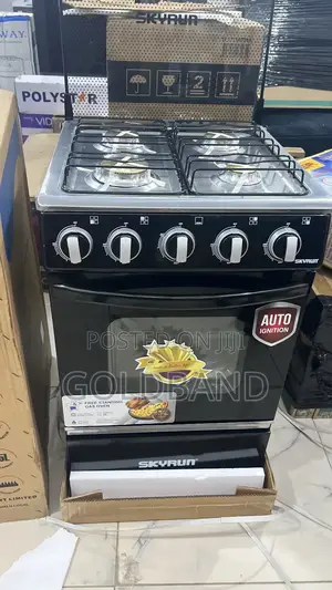 Brand New Skyrun 4+0 Gas Cooker With Oven