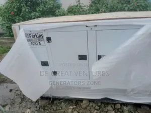 Brand New Perkins 40kva Soundproof Diesel Silent Lister Generator
