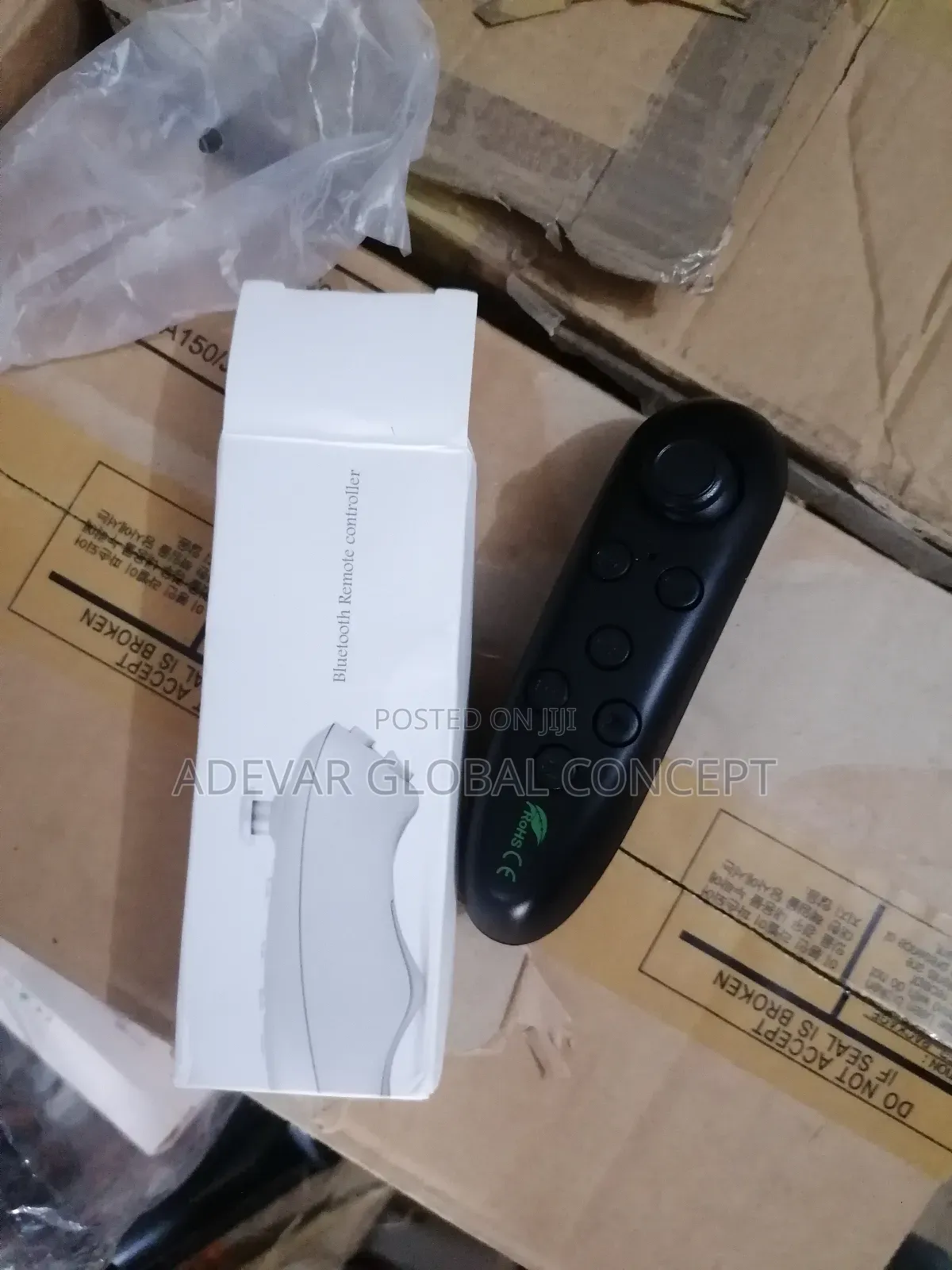 Vr Box 3d Virtual Reality Box + Bluetooth Joystick Remote Controller
