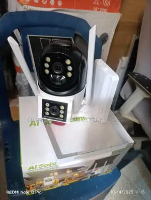 Ai Dual Solar Cctv Camera