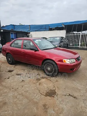 Toyota Corolla 2002 Red