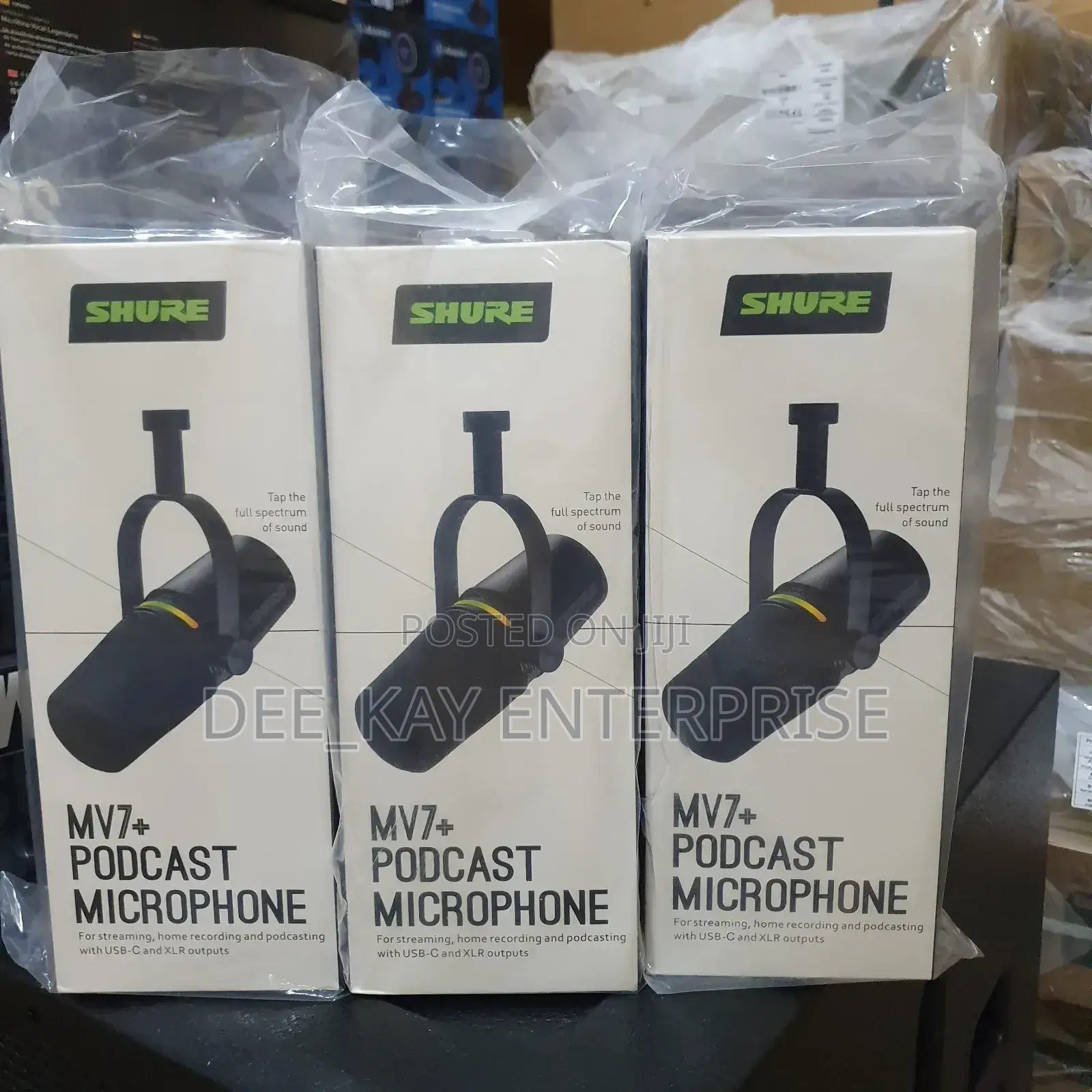 Original Shure Mv7+ Podcast Microphone