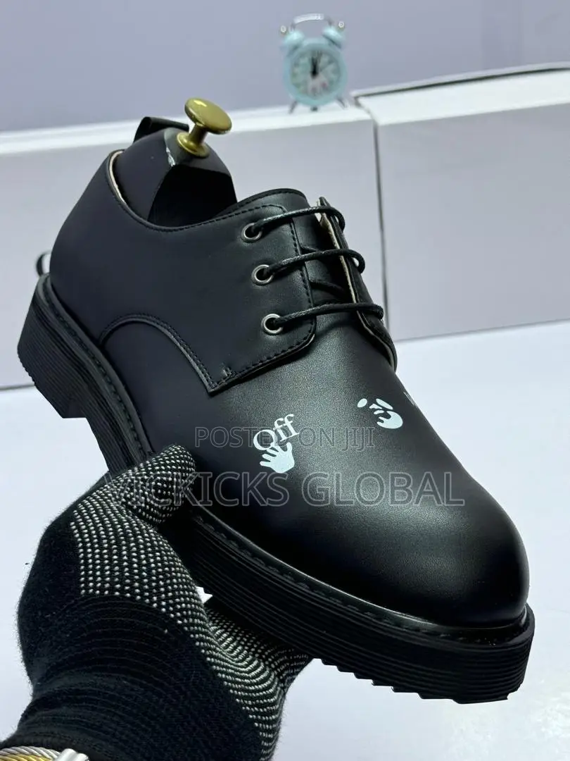 Off-White Luxury Leather Shoes 