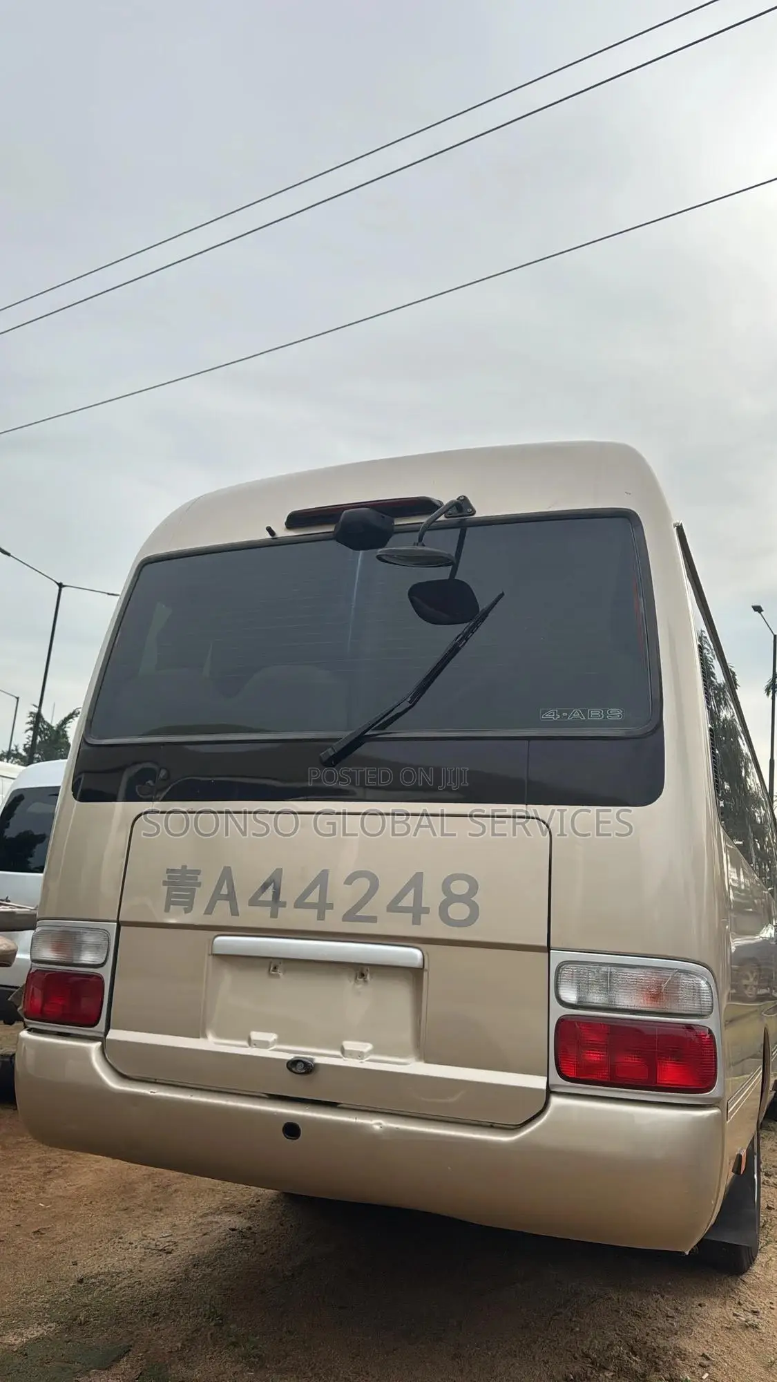 Toyota Coaster 2018 Gold