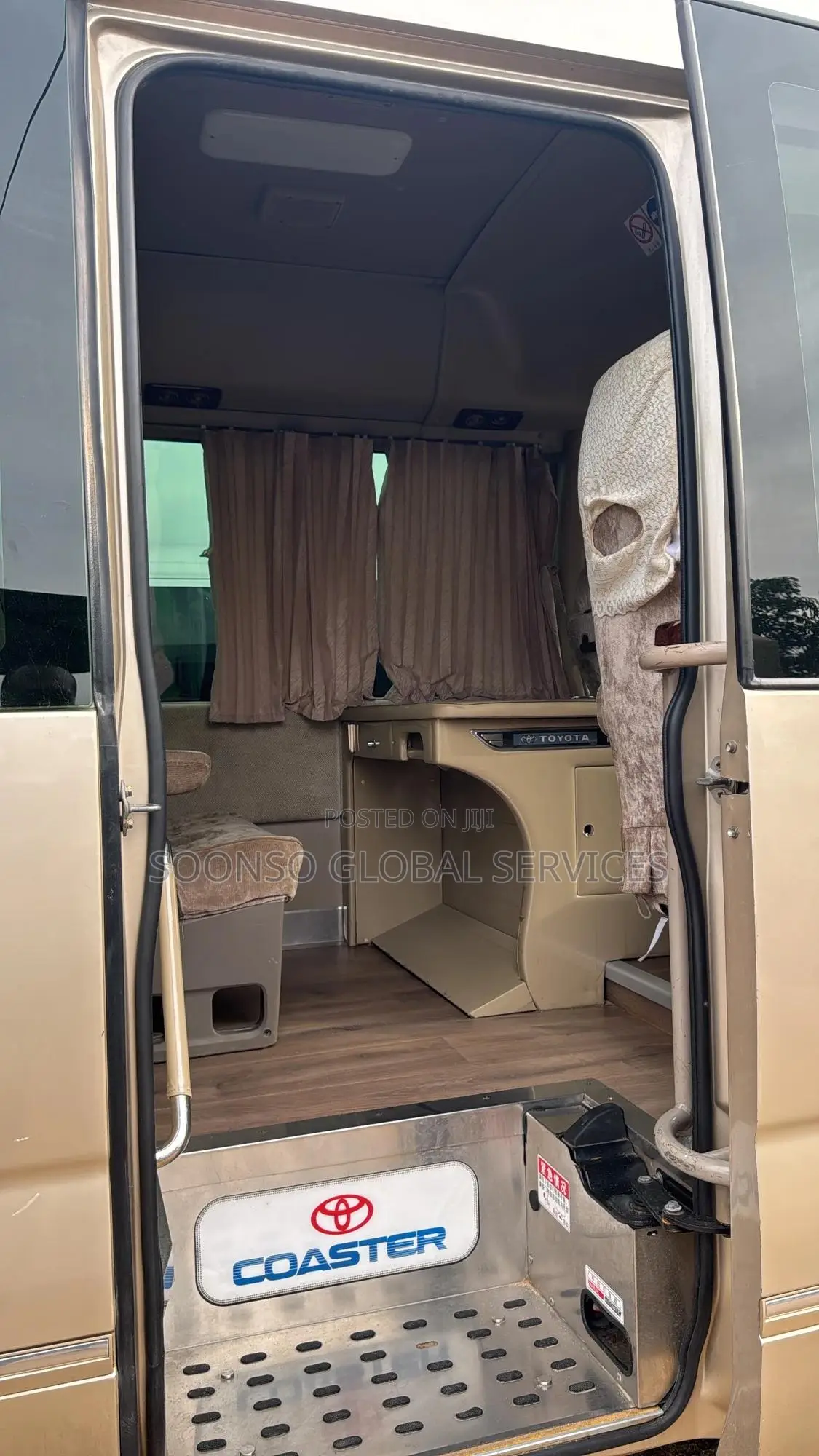 Toyota Coaster 2018 Gold