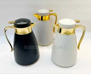 Water Jug With Gold Lines