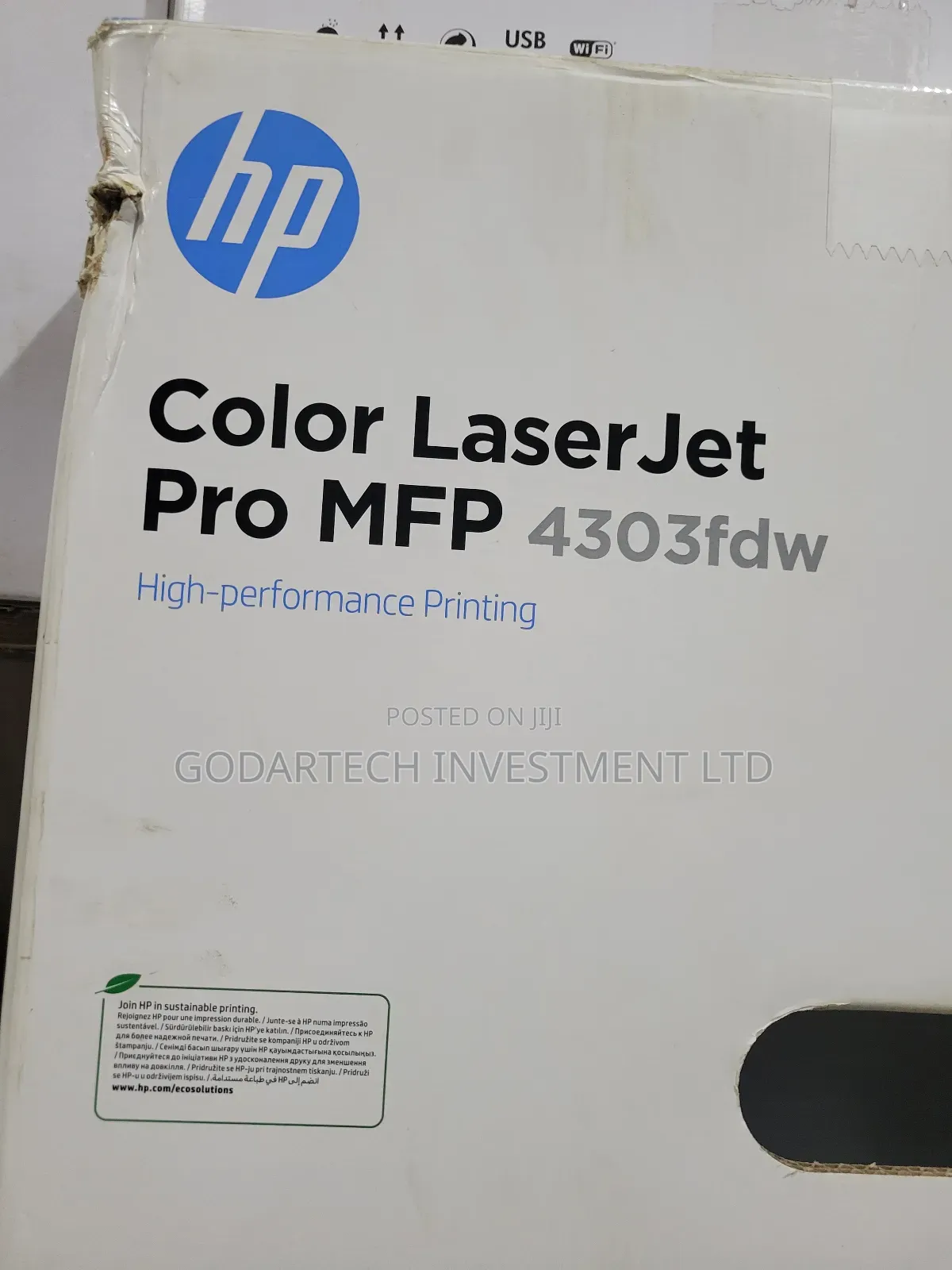 Hp Printer Color Laserjet 4303fdw