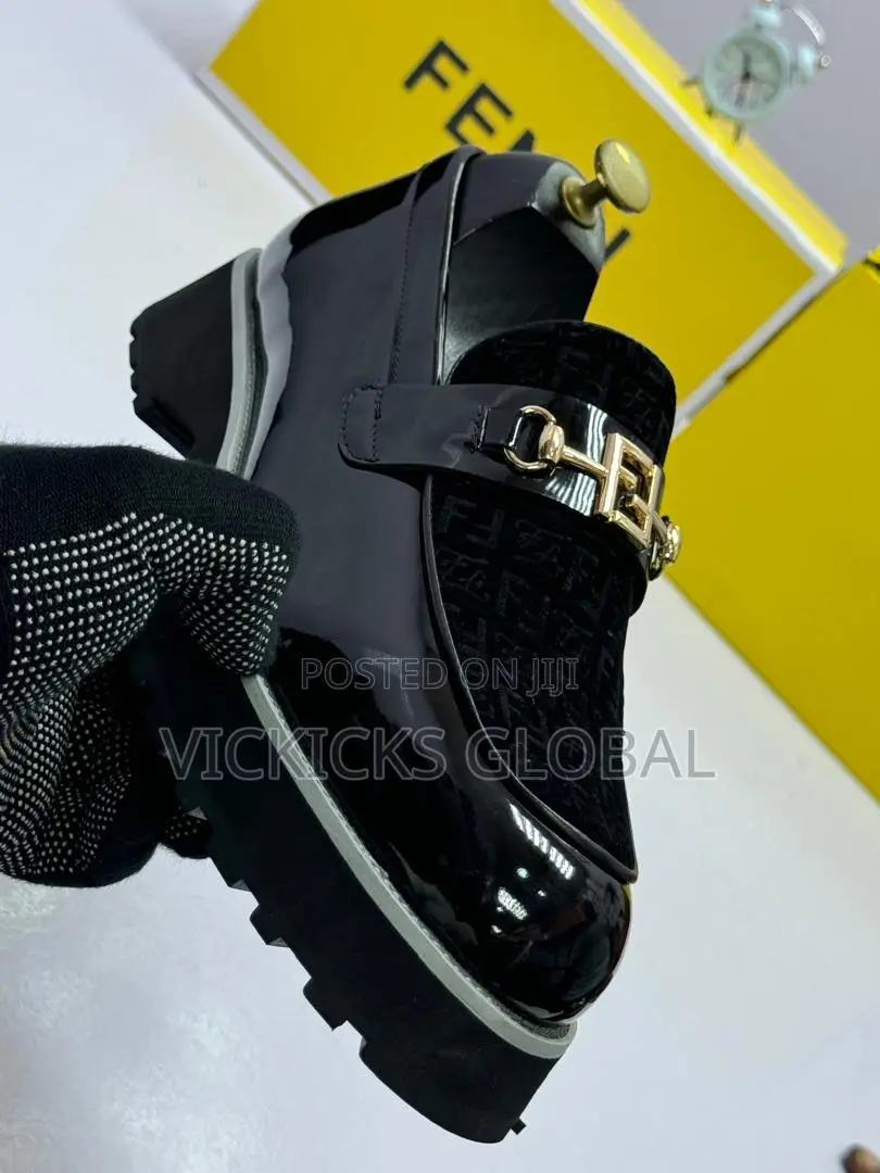 Fendi Texture Blend Designer Shoe