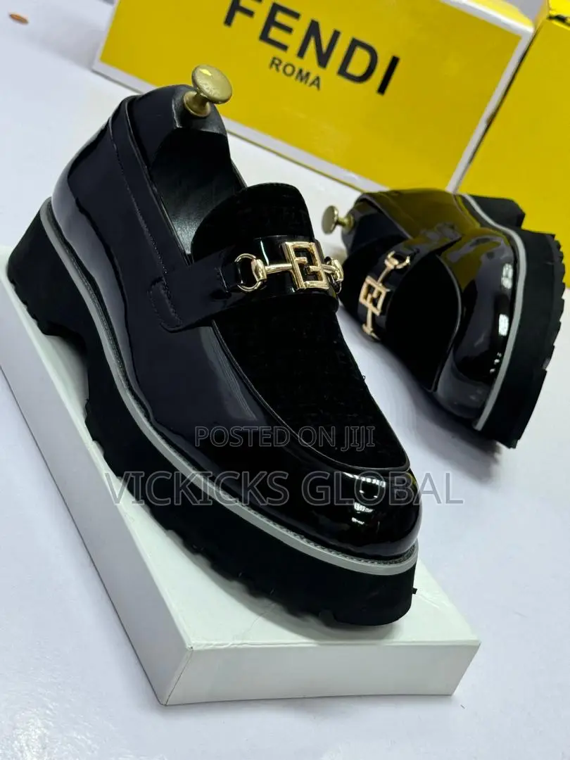 Fendi Texture Blend Designer Shoe