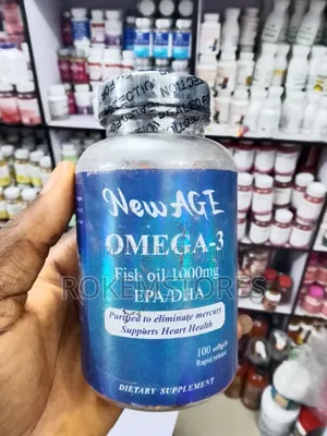 New Age Omega a-3 Fish Oil 1000mg
