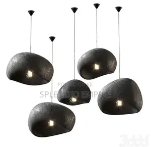 Black Drop Pendant Light
