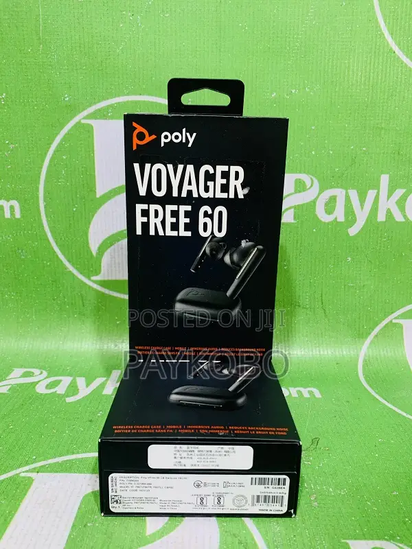 Poly Voyager Free 60 Uc Earbuds (Black)
