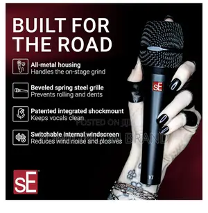 Se Electronics V7 Push-to-Talk Dynamic Microphone for Singing,