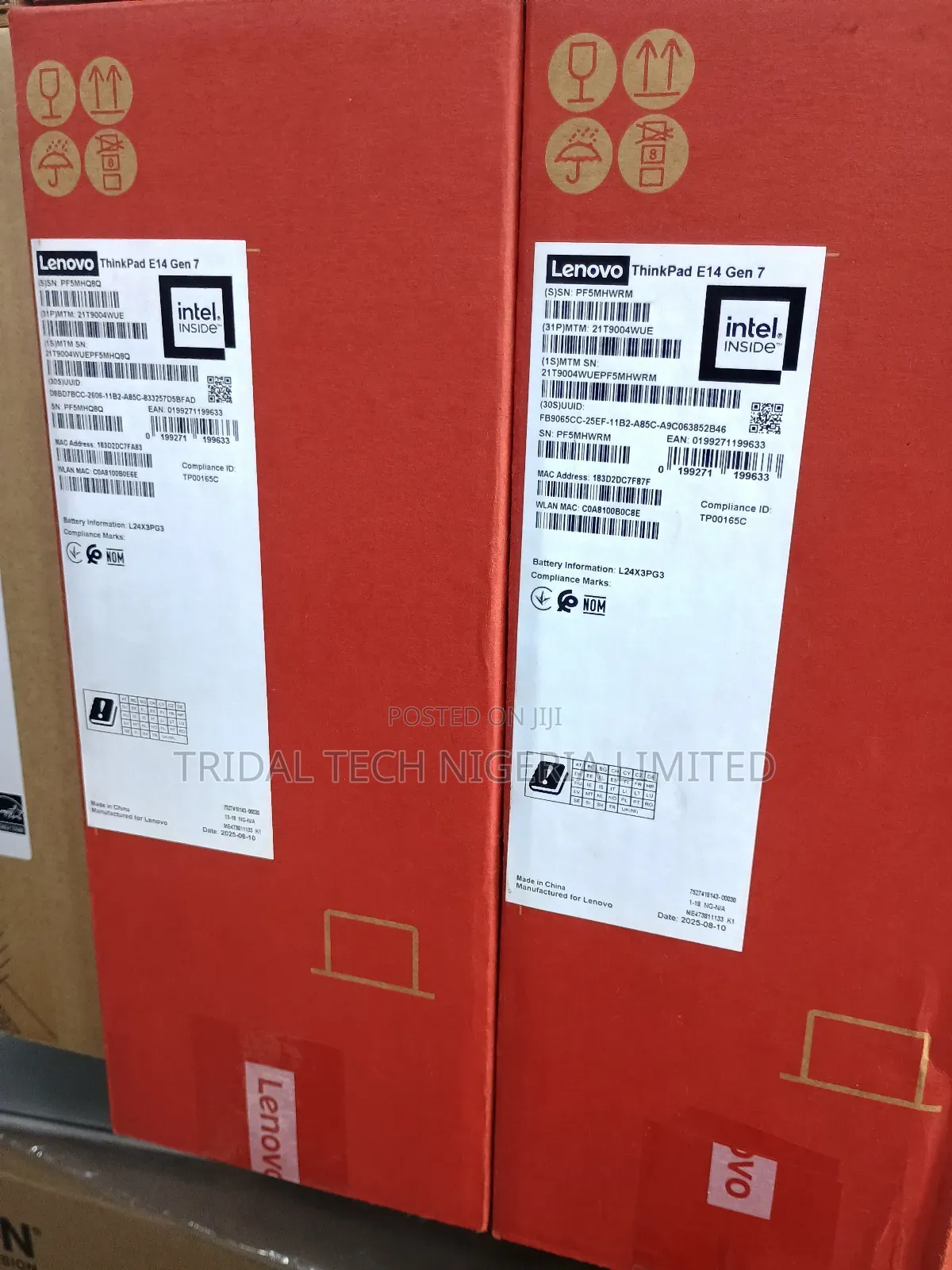 New Laptop Lenovo 16GB Intel Core I7 SSD 1T