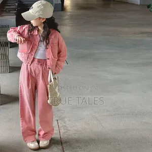 Big Girls High Quality Denim Jeans Jacket And Trousers Ages 4 To 15