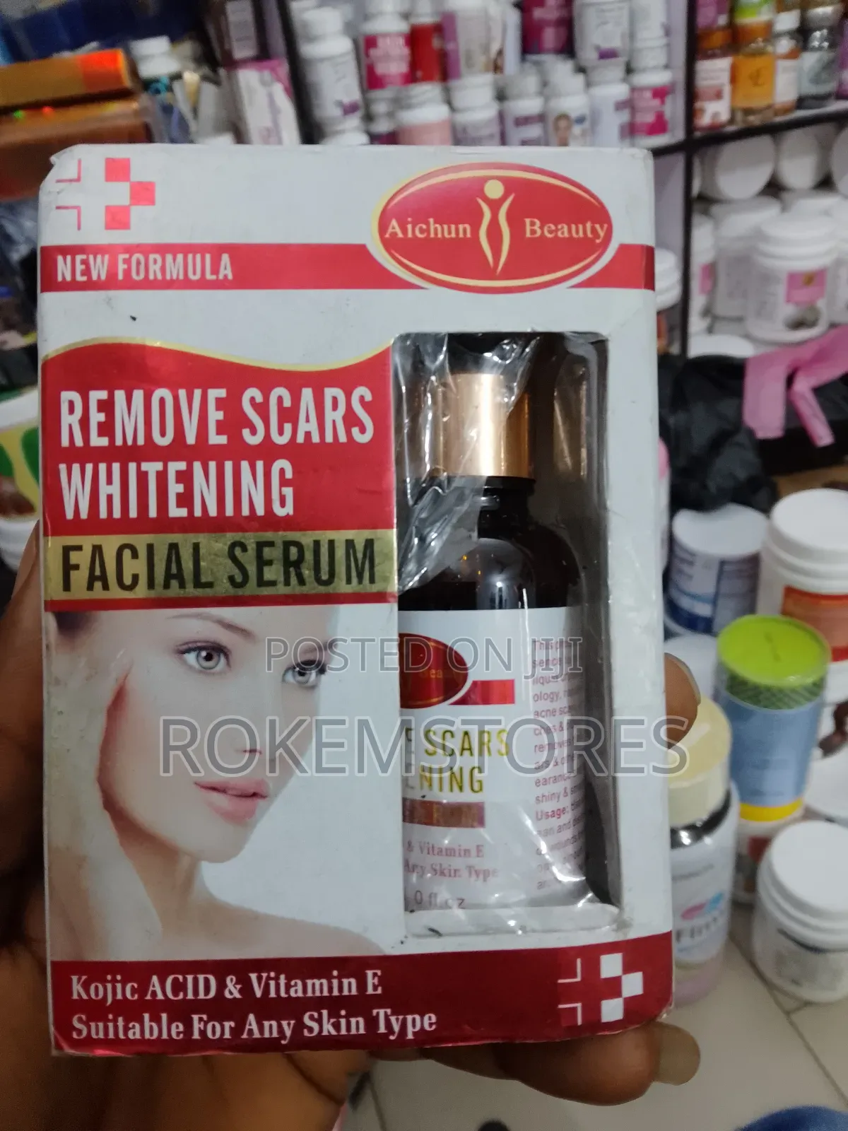 New Formula Remove Scars Whitening Facial Serum