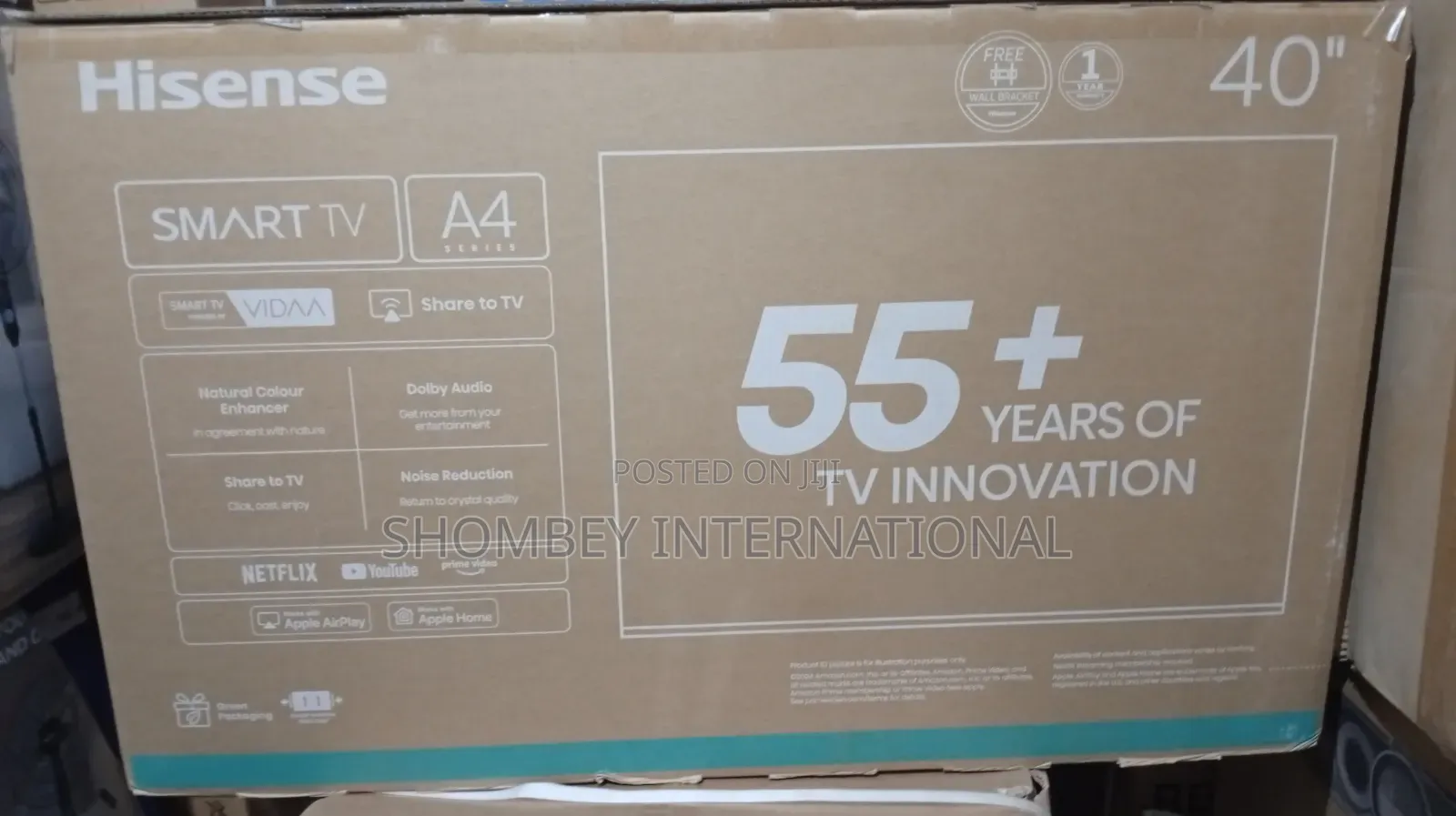 Hisense 40" A4q Smart Tv