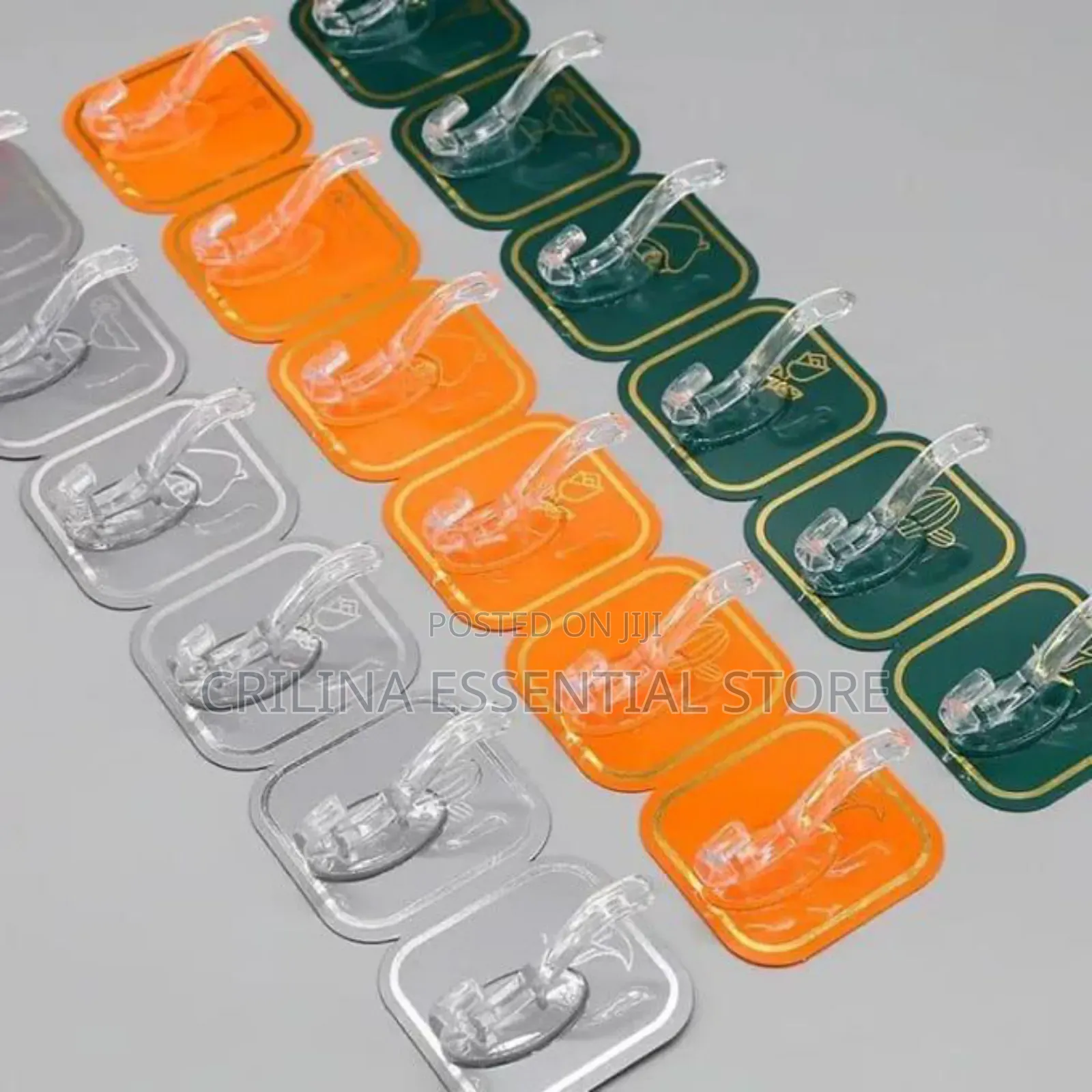 6in1" Self Adhesive Sticky Wall Hook _(6pcs)