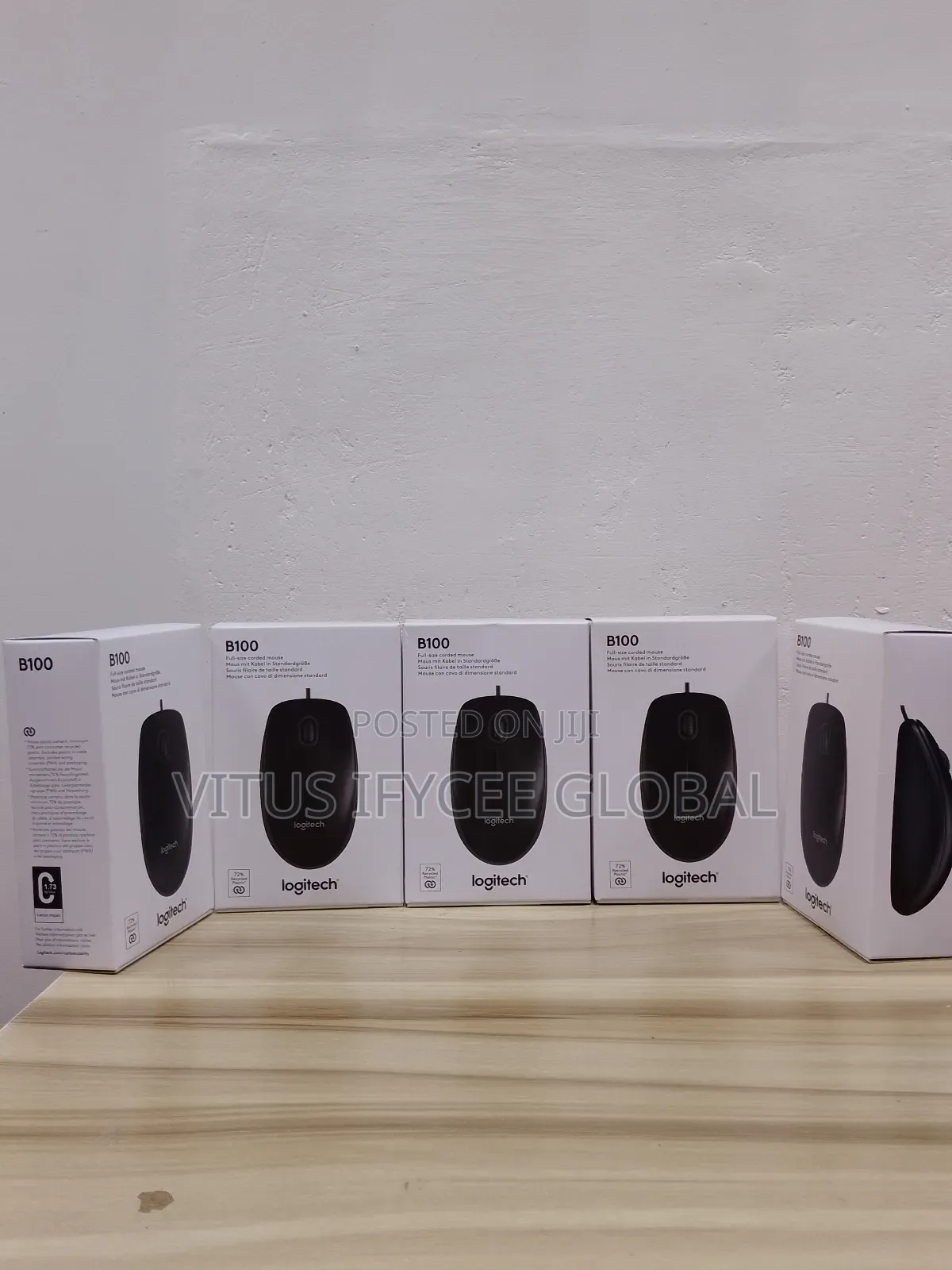 Logitech B100 Wired Mouse