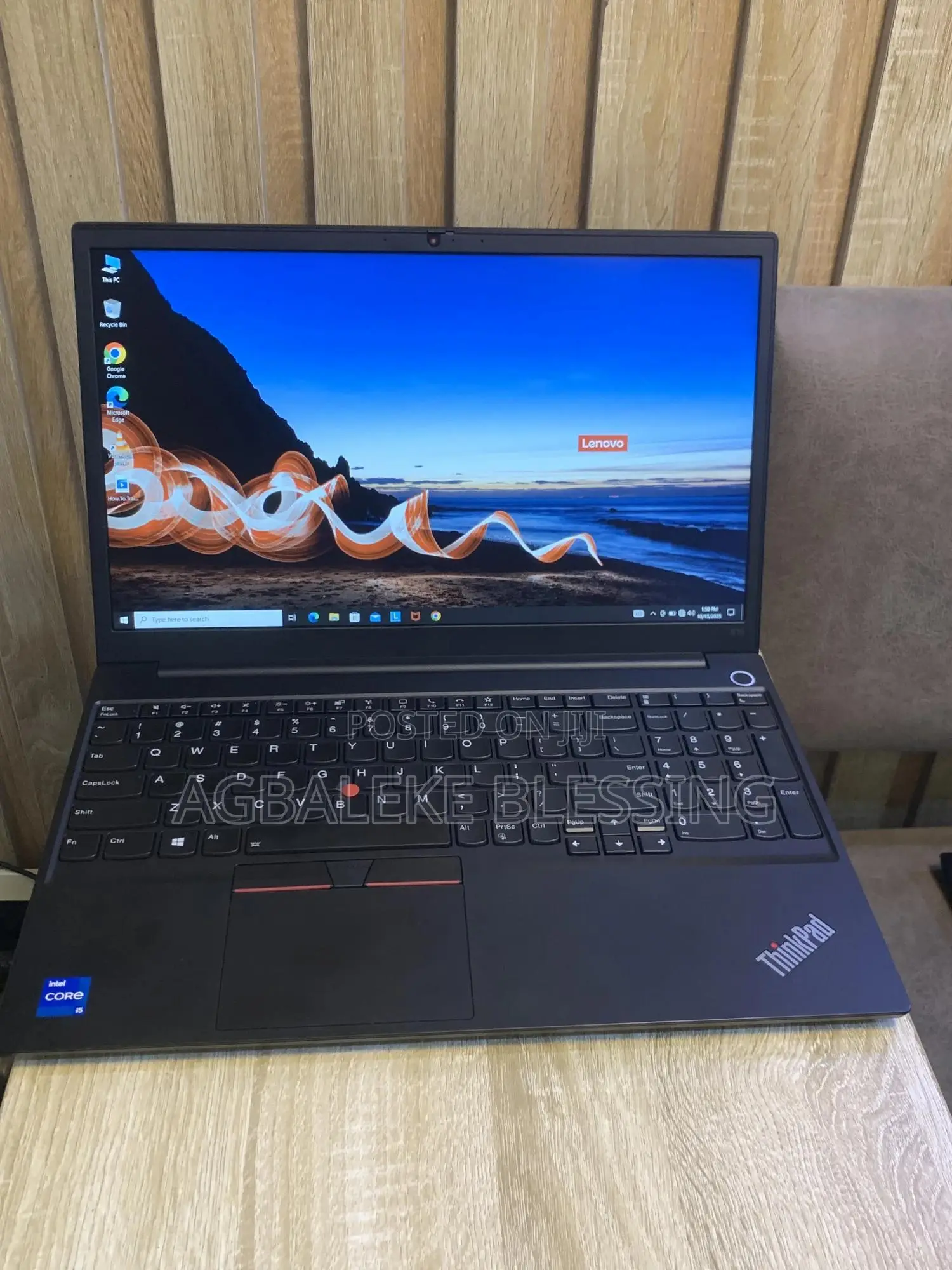 Laptop Lenovo ThinkPad E15 8GB Intel Core i5 SSD 256GB