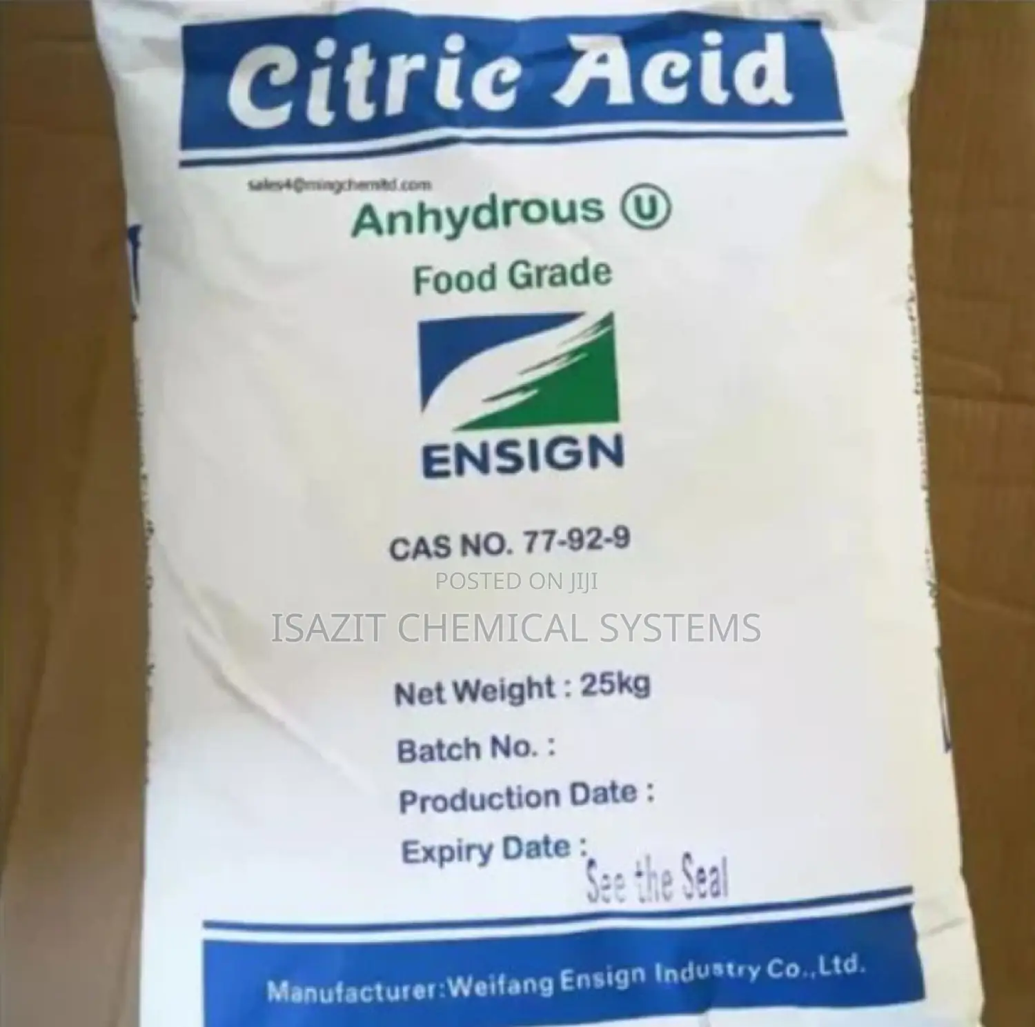Citric Acid Anhydrous