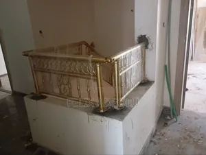 Handrails With Gold Colors