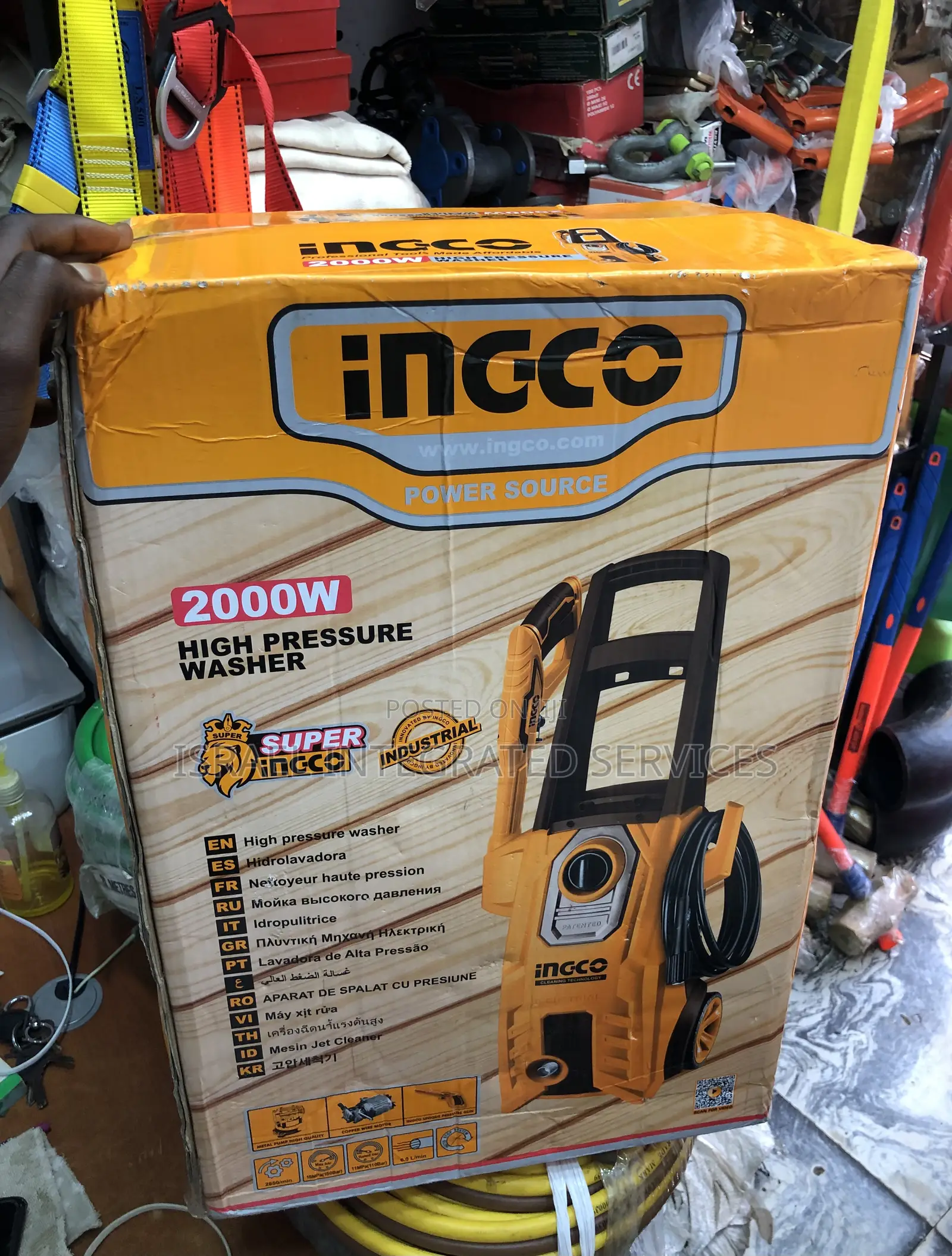 High Pressure Washer 2000w