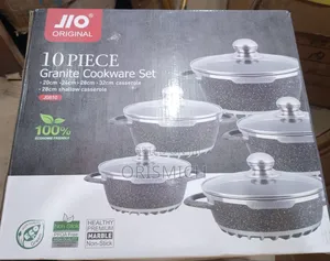 10 Piece Granite Cookware Set