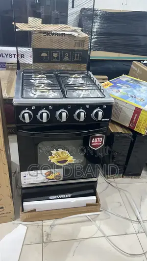 Skyrun 4 Burner Gas Cooker With Auto Ignition