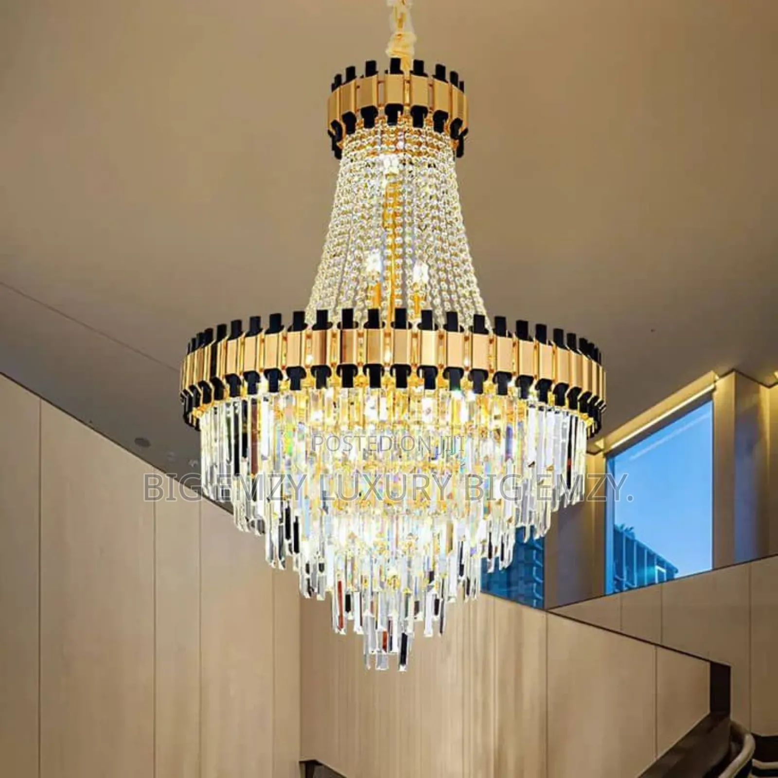 Double Step Chandelier Lights