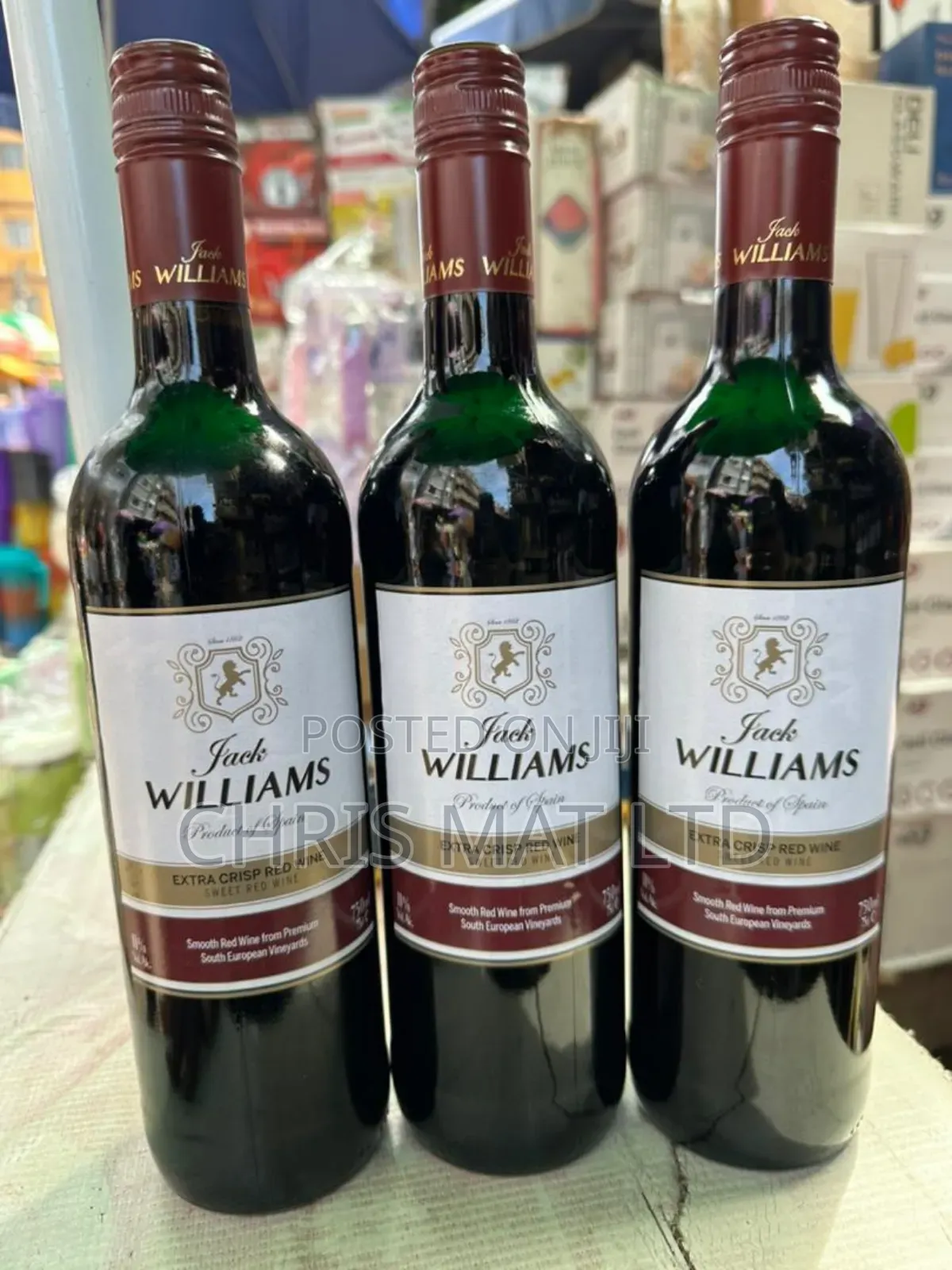 Jack Williams Red Wine