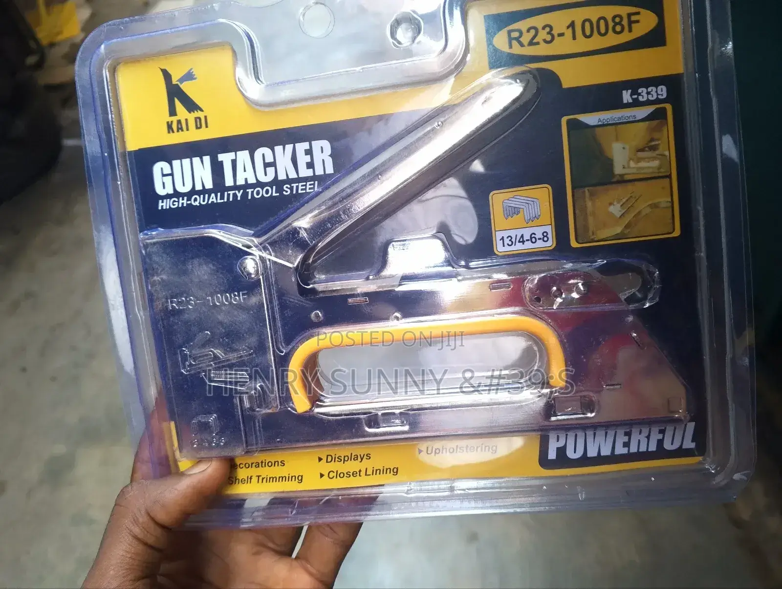 Gun Tacker Machine