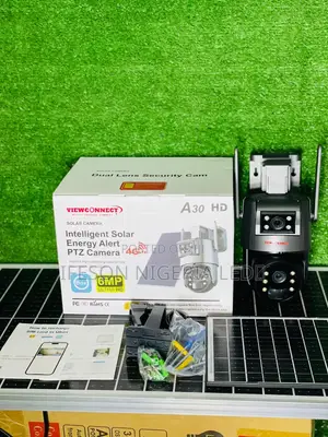 Solar Camera Ubox PTZ Dual Lens A30