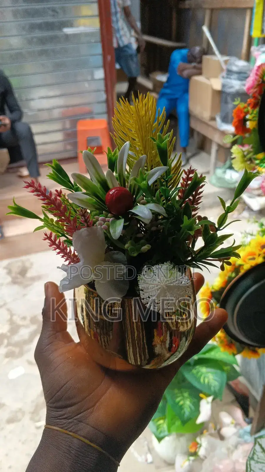 Ceramic Cup Flower