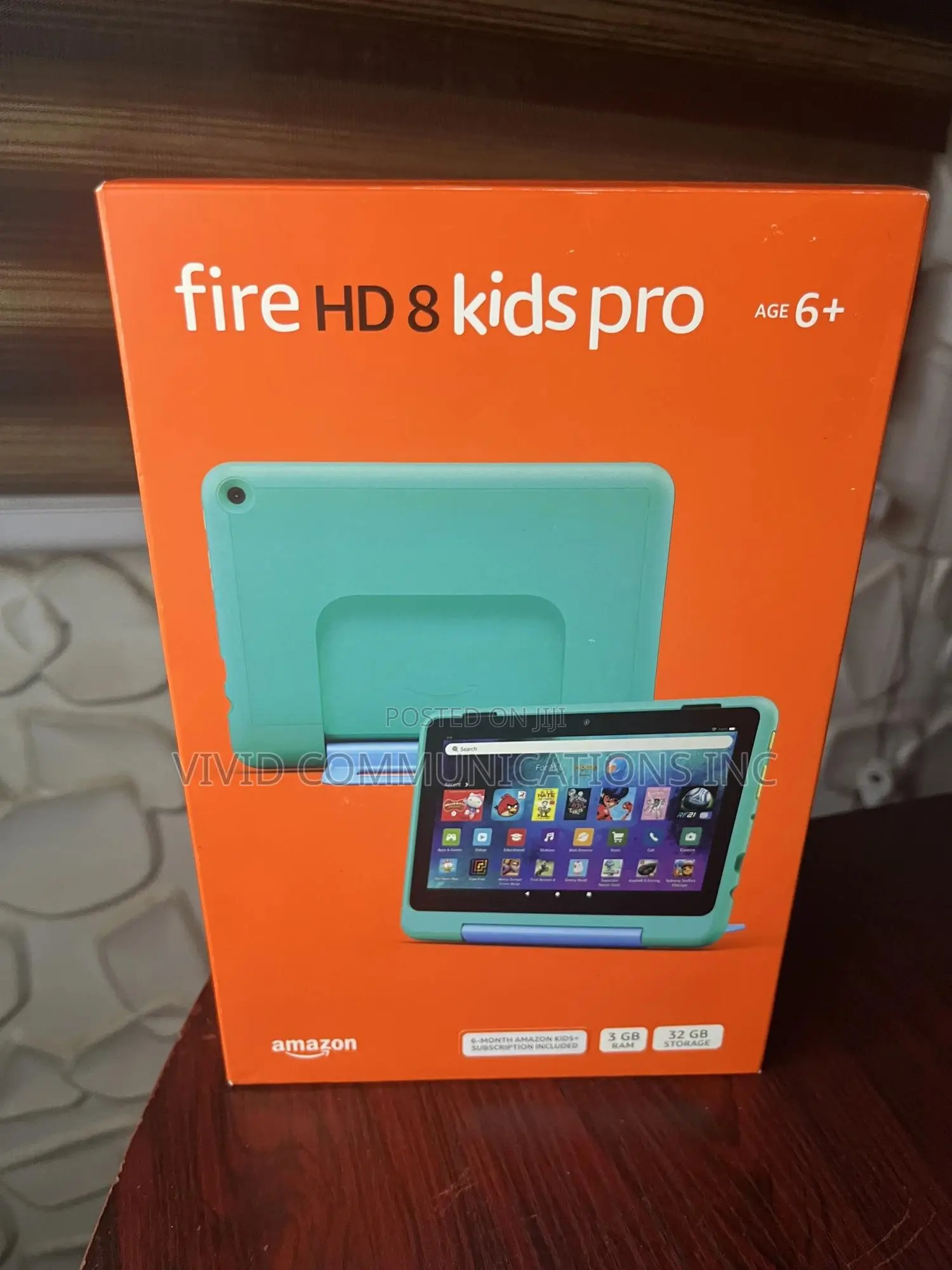 New Amazon Fire HD 8 Kids Pro 32 GB Green