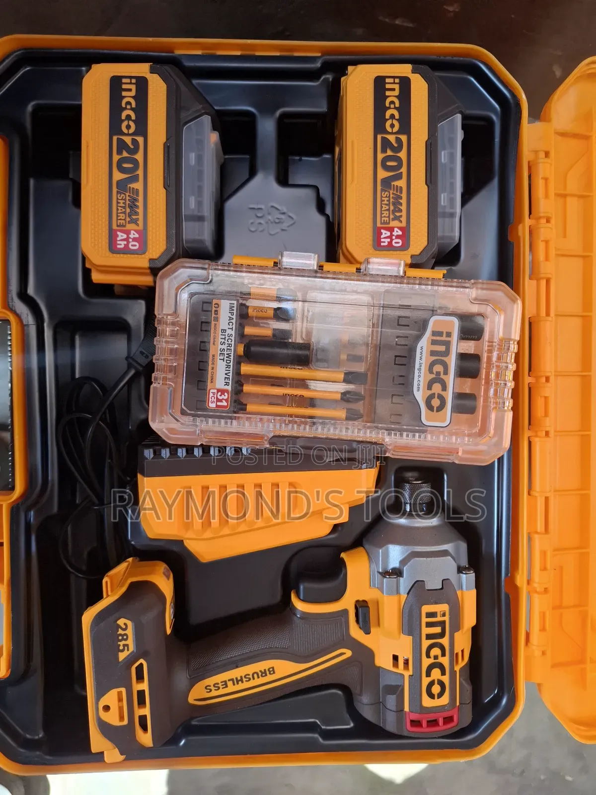 Ingco Cordless Impact Screwdriver Machine