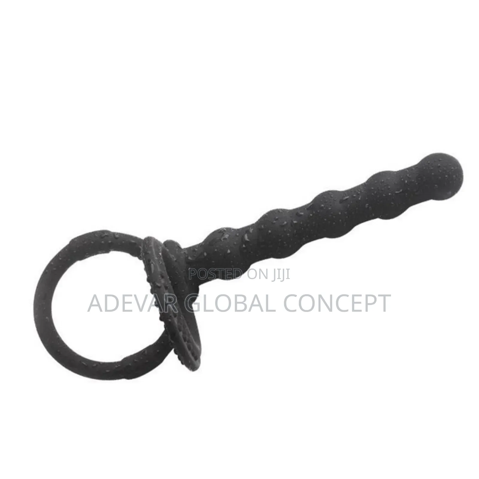 Double Point Ring Silicone Beaded Anal Plug Locking Ring Butt Plug