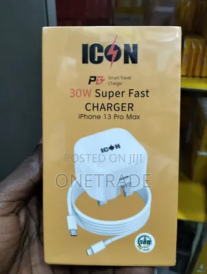Icon Pb 30w Super Fast Smart Travel Charger.