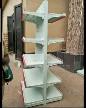 Double Supermarket Shelves