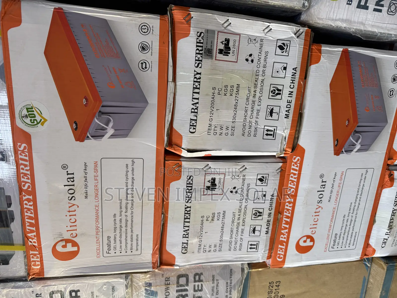 Felicity Deep Cycle Solar Battery 200ah 12v