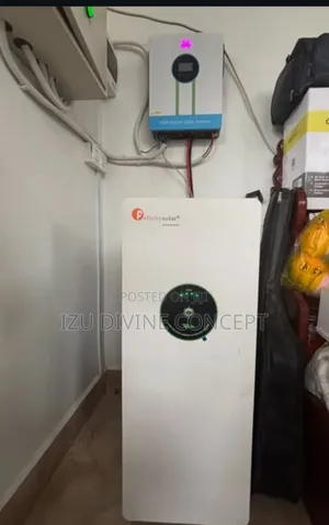 6kva Inverter Setup and 15kwh Lithium Battery Backup